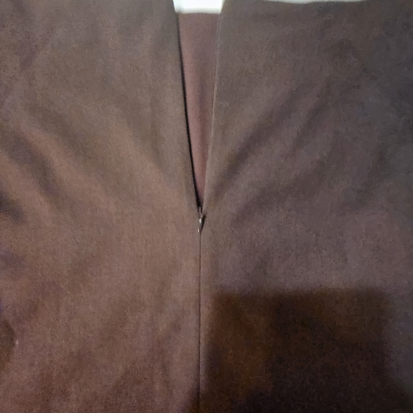 White House Black Market Brown Pencil Skirt Knee-Length - Picture 4 of 9